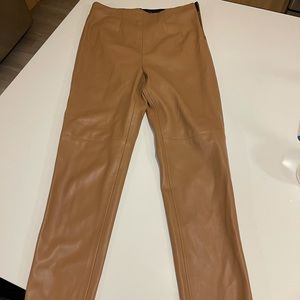 Zara leather pants